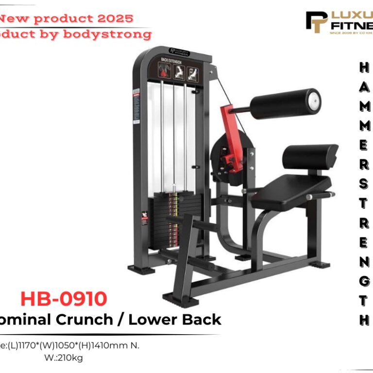 MÁY TẬP CƠ LƯNG BỤNG BODY STRONG HB-0910