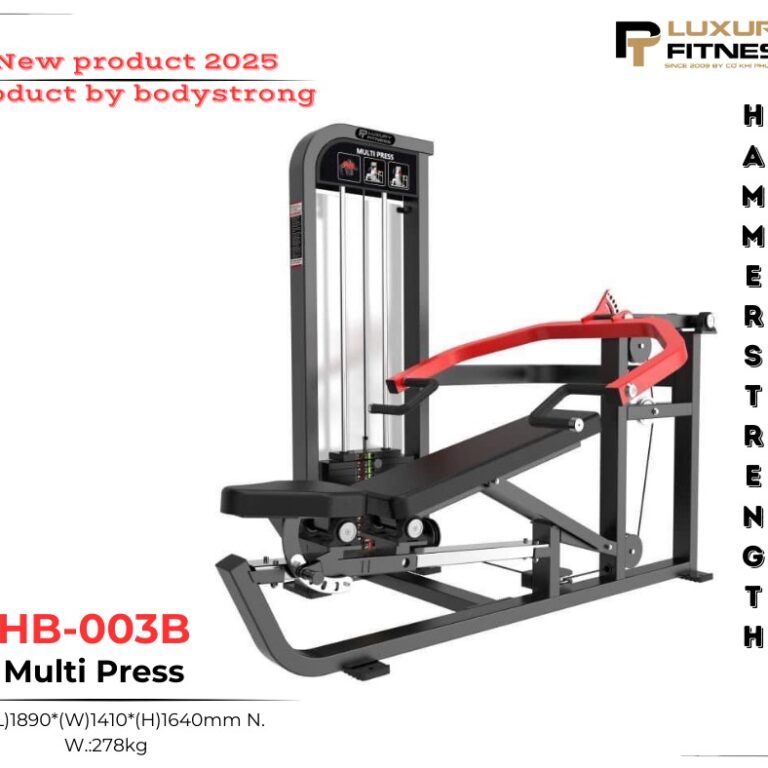 MÁY ĐẨY NGỰC ĐẨY VAI BODY STRONG HB-003B