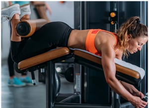 các bài tập chân cho nữ tại phòng gym