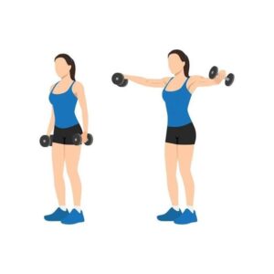 bài tập giảm mỡ lưng vai cho nữ