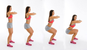 các bài tập squat mông cho nữ