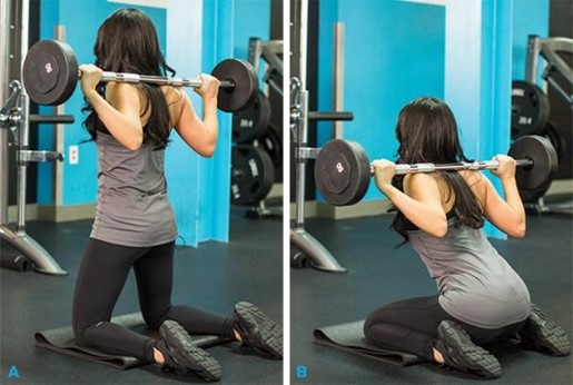 các bài tập squat mông cho nữ