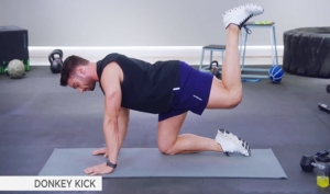 các bài tập mông cho nam gym