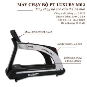 Máy Chạy Bộ PT LUXURY M02