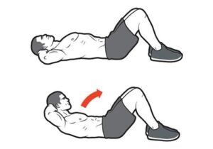 những bài tập bụng cho nam