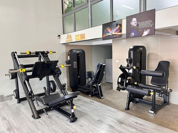 thiết kế phòng gym tại nhà