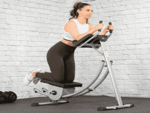 bài tập gym bụng cho nữ với máy