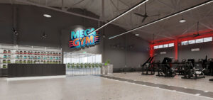 thiết kế phòng gym 3d