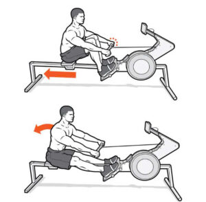 các bước tập máy chèo thuyền