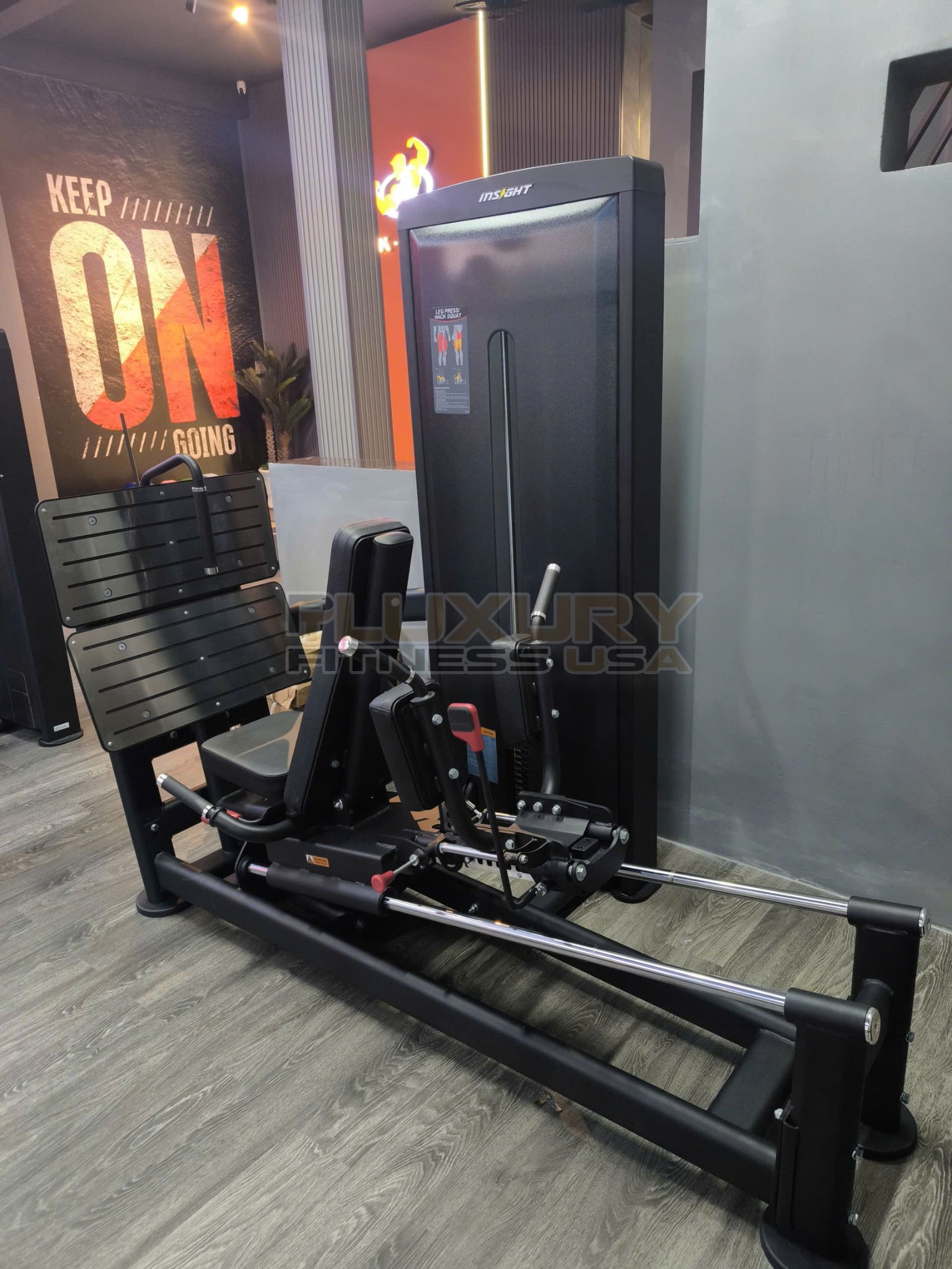 Máy Tập Cơ Đùi/Hack Squat Insight SA040 - Ảnh 3