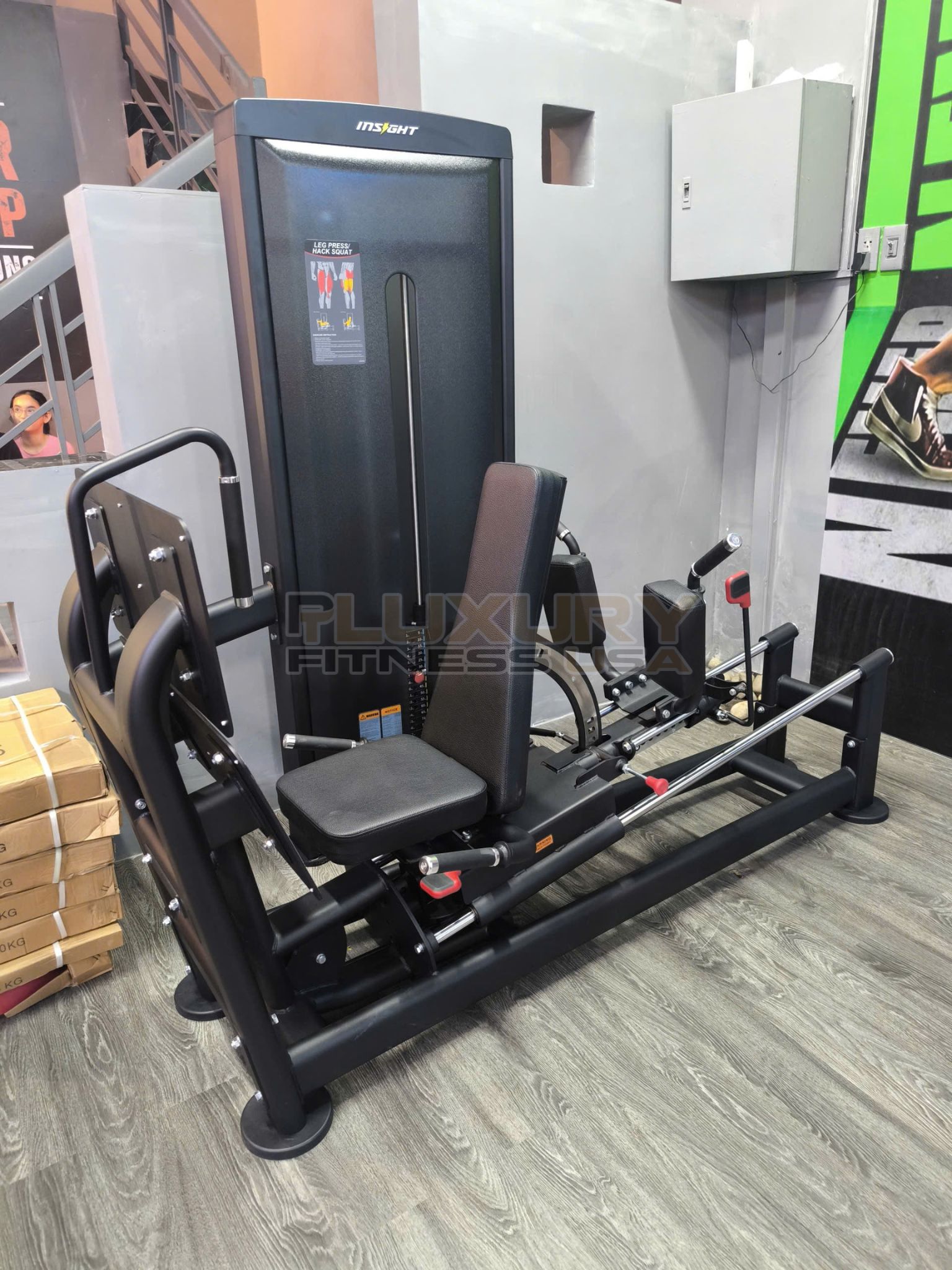 Máy Tập Cơ Đùi/Hack Squat Insight SA040 - Ảnh 2