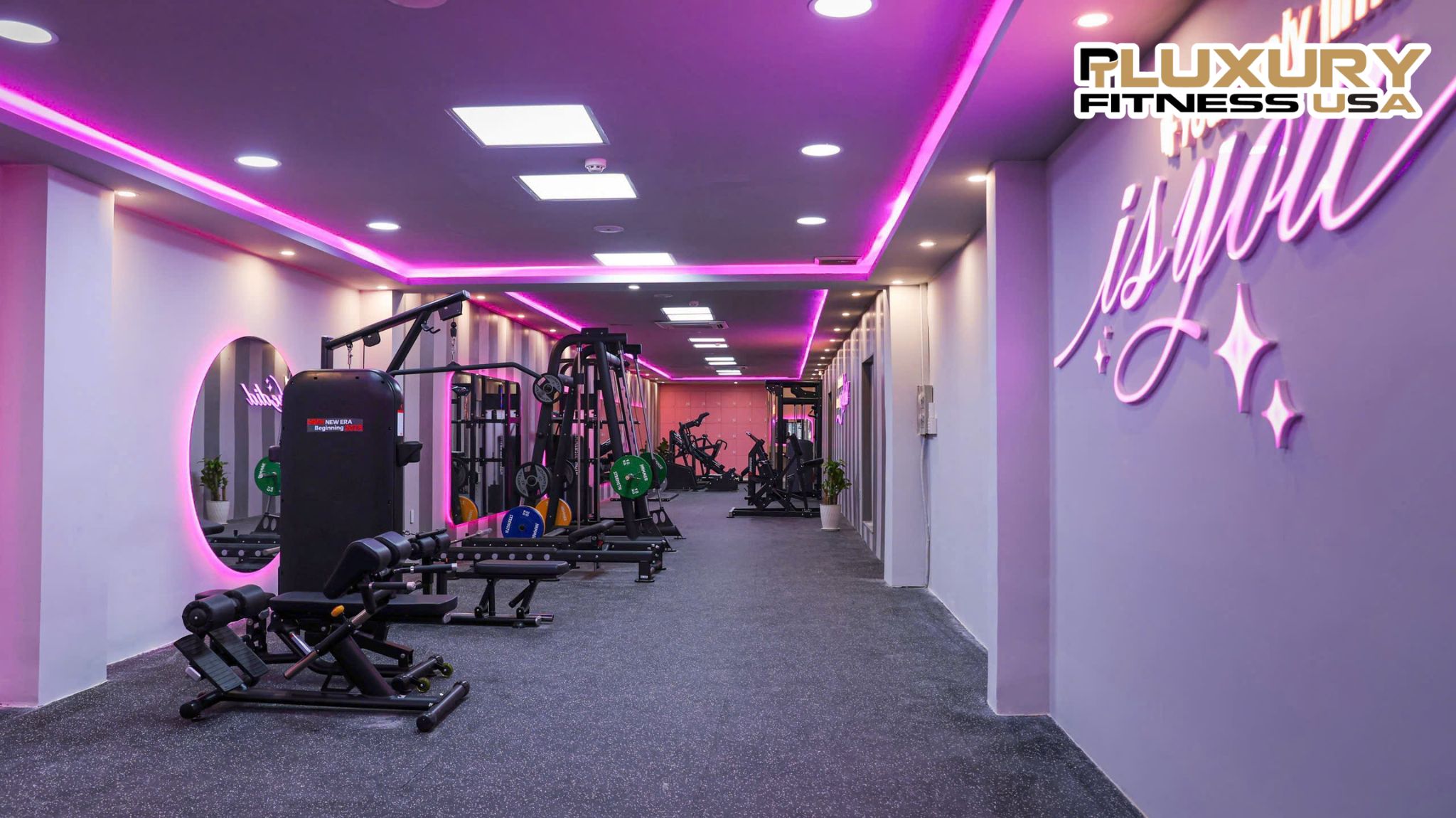 Phòng gym dành cho nữ hoặc studio chuyên biệt