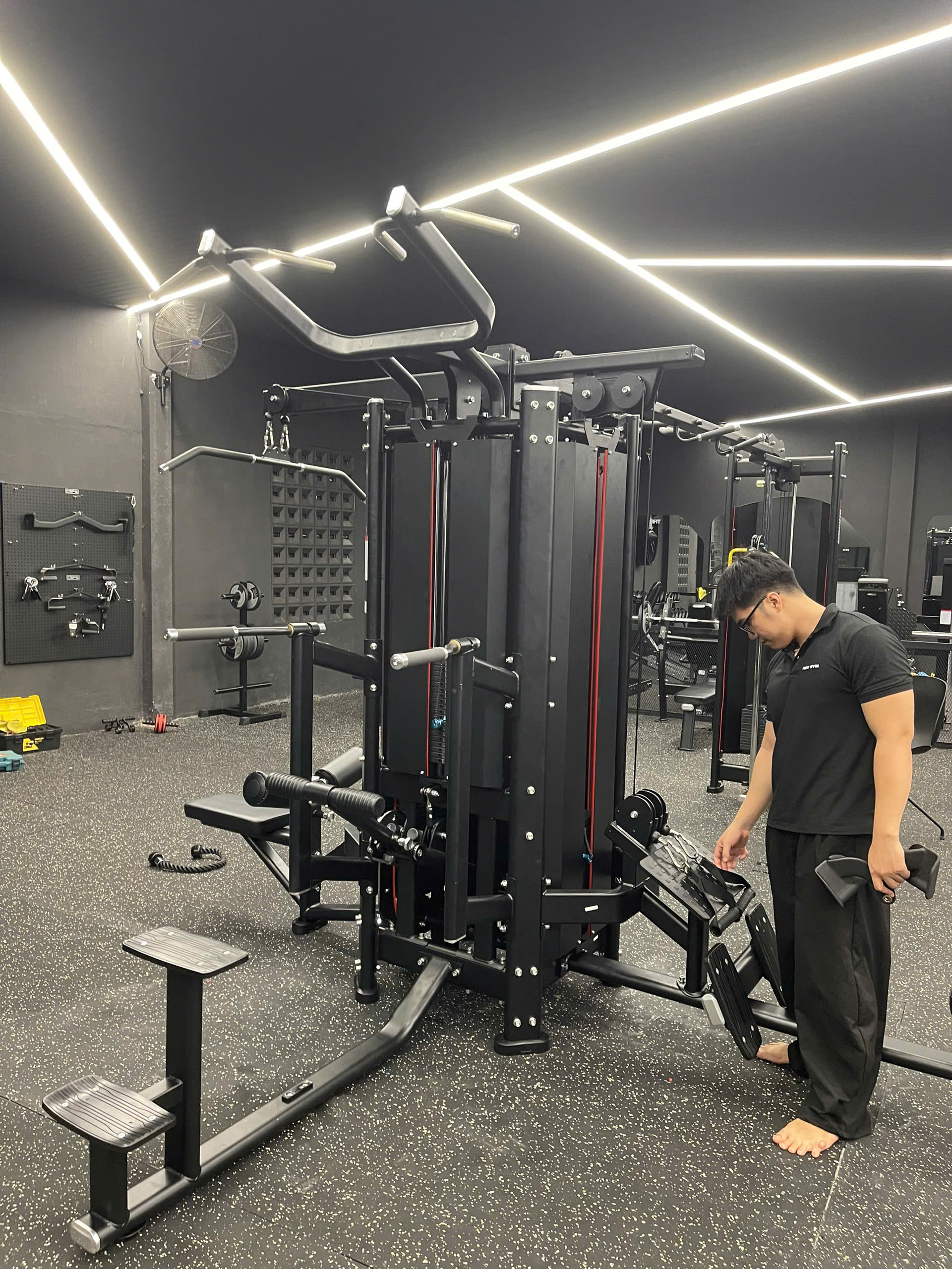 Góc nhìn các vị trí tập trên hệ thống máy MBH